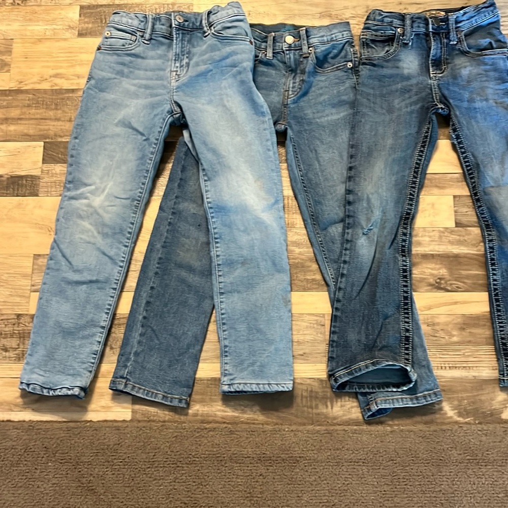 Lot of 8 slim boys jeans